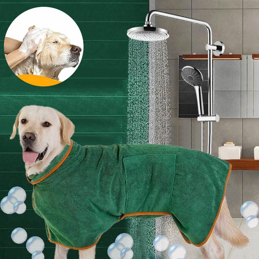 Super Absorbent Pet Bathrobe